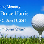 Golf Memorial Keychain Urn Image