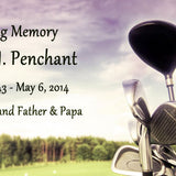 Golf Memories Keychain Urn Image