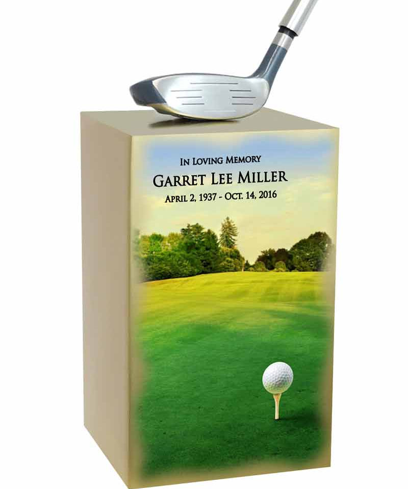Elite Golf Club Memorial Urn