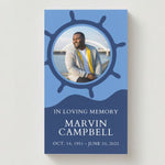 Gone Fishing Photo Memorial Cards - Funeral  Cards - Celebration of Life Cards