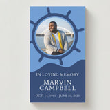 Gone Fishing Photo Memorial Cards - Funeral  Cards - Celebration of Life Cards