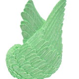 Green Angel Wings Keepsake Urn