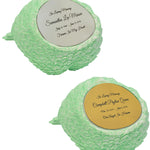 Green Angel Wings Keepsake Urn