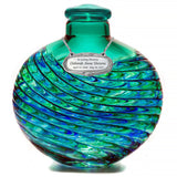 Incredible Green Earth Mosaic Glass Medium Urn - Personalization Option - Made in USA