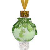 Green Snowball Icicle Ornament Keepsake Urn
