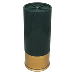 Green Shotgun Shell Medium Urn - Holds Half of an Adult's Ashes - Engraving Option