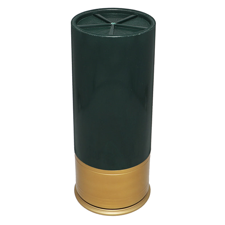 Green Shotgun Shell Medium Urn - Holds Half of an Adult's Ashes - Engraving Option