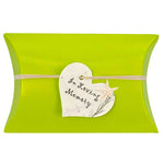 Starfish Lemon Lime Miniature Peaceful Pillow® Urn - In Loving Memory - Set of 2