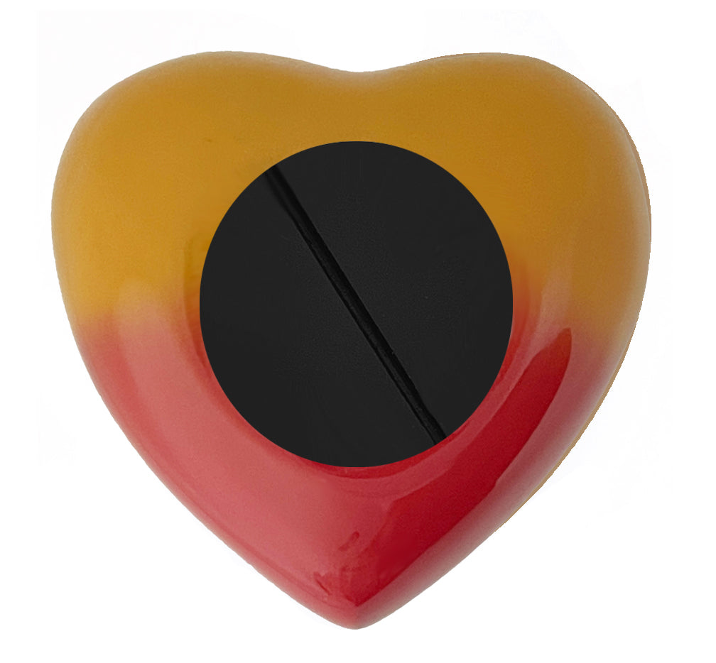 Guadalupe Heart Keepsake Urn - Heart Stand Option