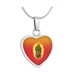 Guadalupe Heart Jewelry Urn - Love Charms® Option
