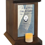 Guardian Wings Poem Urn and Picture