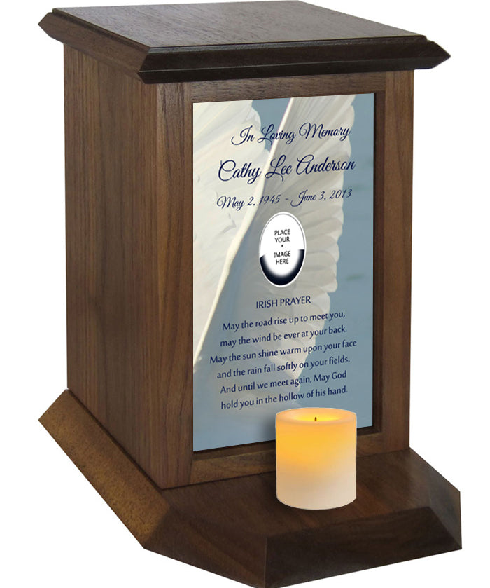Guardian Wings Poem Urn and Picture