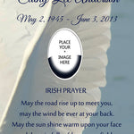 Guardian Wings Irish Prayer Poem Urn