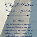 Irish Prayer Poem Urn