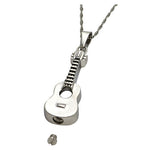 Guitar Cremation Jewelry Urn