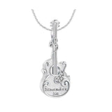 Remember Me Guitar Cremation Jewelry Pendant Urn - Love Charms® Options