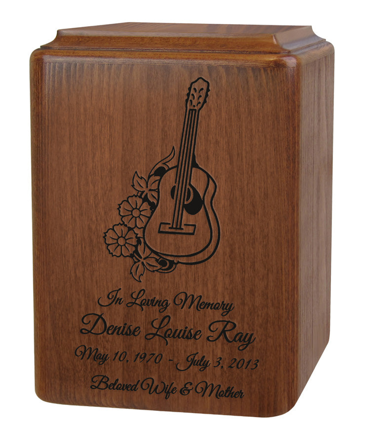 Guitar Memorial Urn