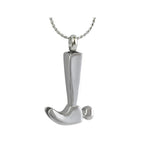 Workshop Hammer Ash Pendant Urn - Love Charms Option
