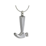 Workshop Hammer Ash Pendant Urn - Love Charms Option