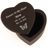 Butterfly Wood Keepsake Urn