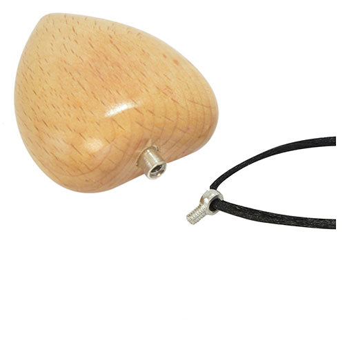 Heart Cherry Cremation Necklace Urn