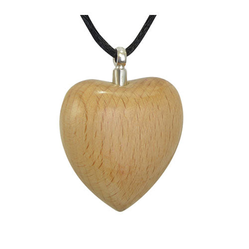 Heart Cherry Cremation Necklace Urn