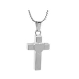 Heart Cross Ash Urn - Love Charms Option
