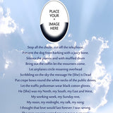Heavenly Clouds Poem Urn
