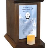Heavenly Clouds Funeral Blues Poem Urn