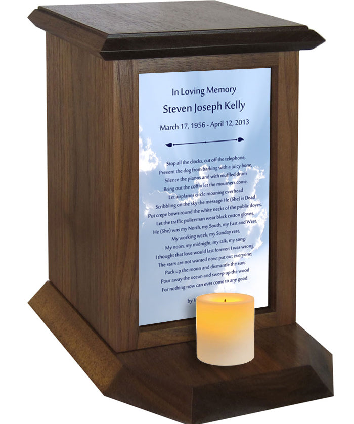 Blues Poem Urn