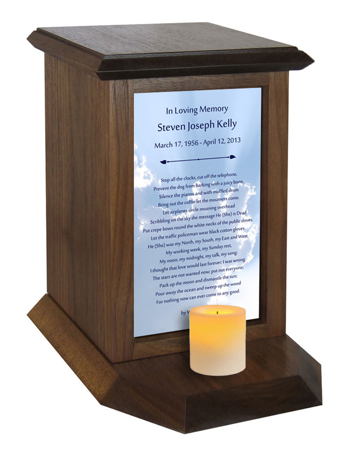 Blues Poem Urn