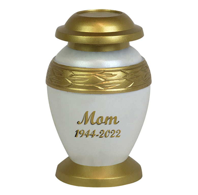 Wings of an Angel Heavenly Keepsake Urn - Engraving Option