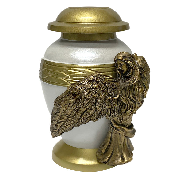 Wings of an Angel Heavenly Keepsake Urn - Engraving Option
