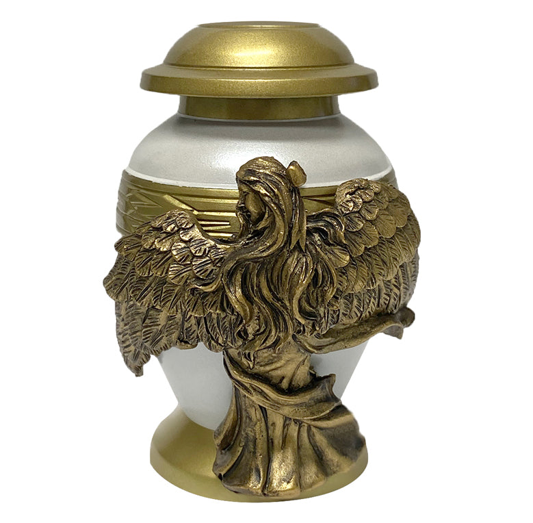 Wings of an Angel Heavenly Keepsake Urn - Engraving Option