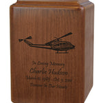 Helicopter Memorial Urn