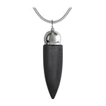 Hematite Cremation Jewelry Urn