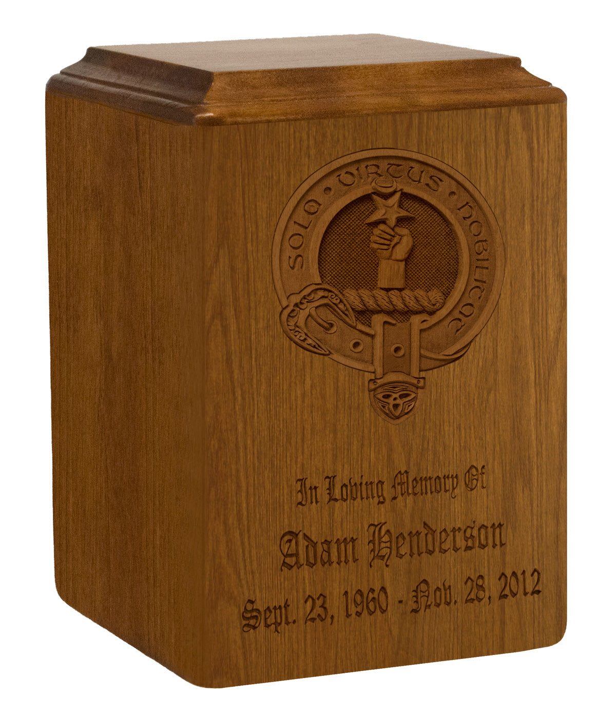 Henderson Family Badge Urn
