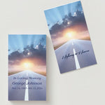 Highway To Heaven Memorial Cards - Funeral  Cards - Celebration of Life Cards