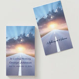 Highway To Heaven Memorial Cards - Funeral  Cards - Celebration of Life Cards