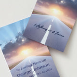 Highway To Heaven Memorial Cards - Funeral  Cards - Celebration of Life Cards