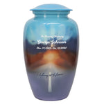 Highway To Heaven Cremation Urn - Tribute Wreath™ - Pro Sand Carved Engraving