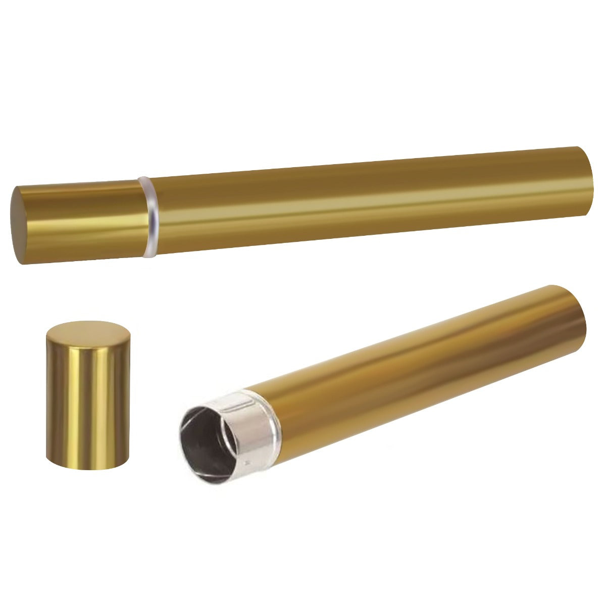 Scattering Gold Tubes For Ashes - Metal Secure Tubes - Howard Miller