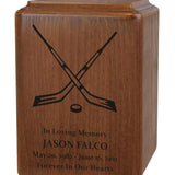 Hockey Sticks Urn