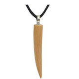 Long Horn Cherry Cremation Necklace Urn