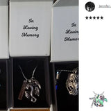 Rainbow Horse Ash Urn - Love Charms™ Option