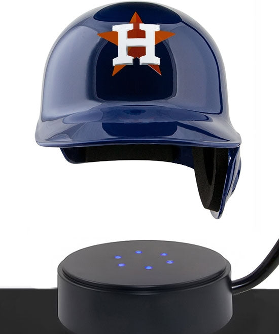 Baseball Cremation Urn & Houston Astros Hover Helmet Décor