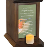 Hummingbird Poem Urn