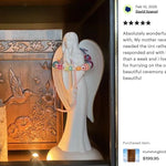 Hummingbird Garden Carved Adult Cremation Urn - Free Engraving - Free Shipping