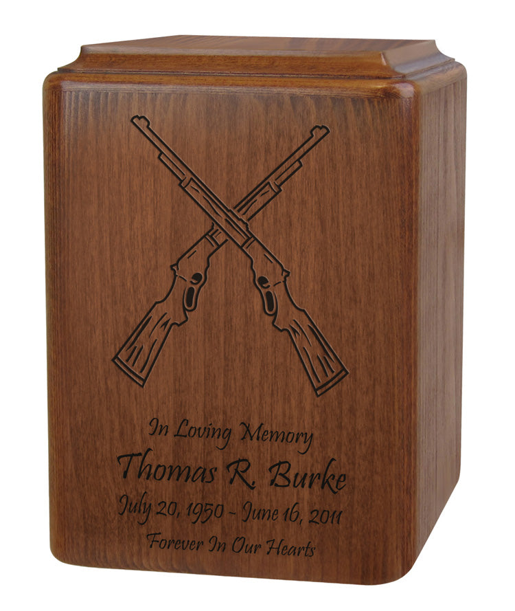 Crossed Rifles Urn
