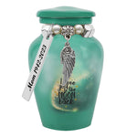 I Love You To The Moon And Back Mini Urn - Love Charms® Option